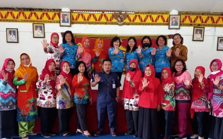 Pertemuan Organisasi Wanita Katolik RI  Bersama Gabungan Organisasi Wanita  Kota Bandar Lampung